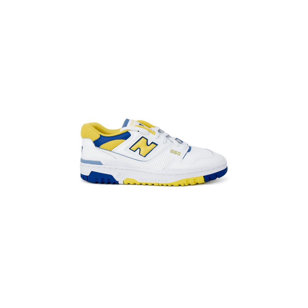 Yellow Artificial Leather Sneaker