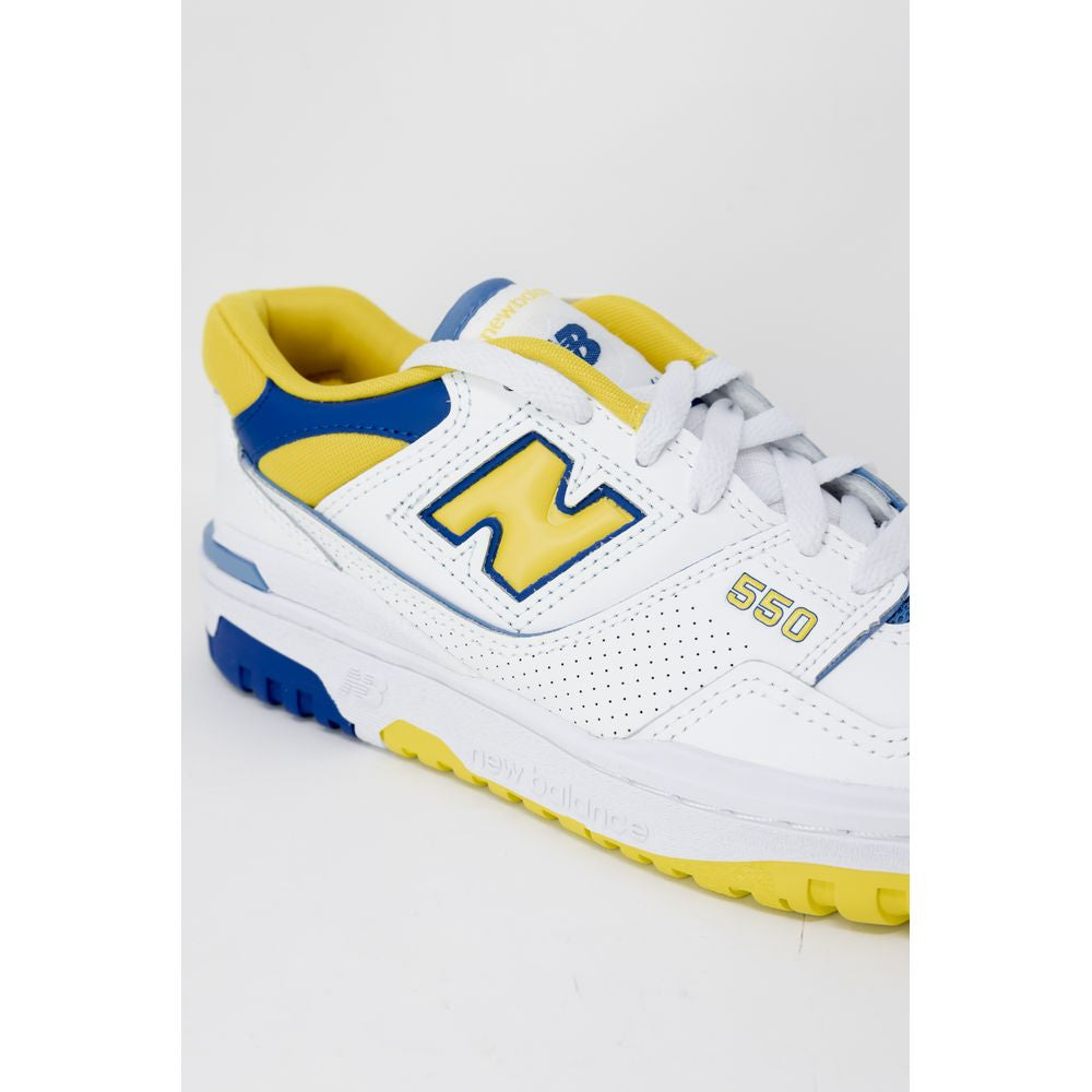 Yellow Artificial Leather Sneaker