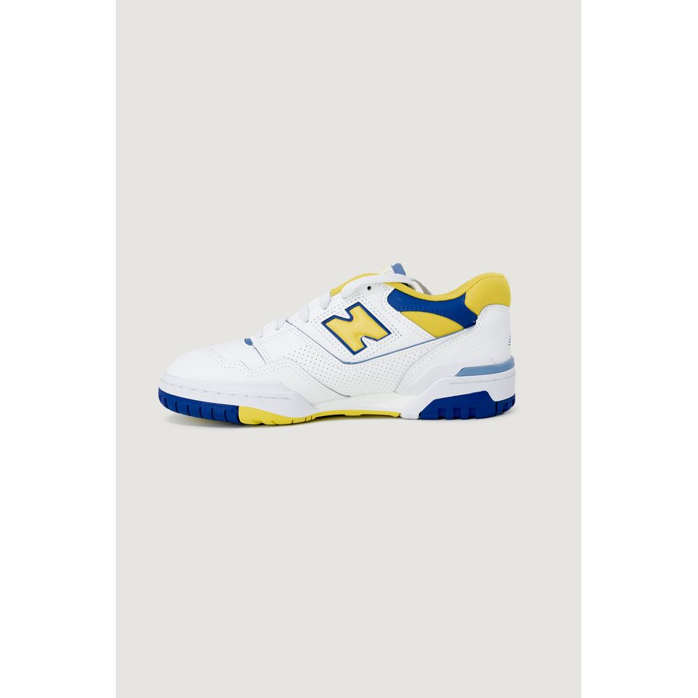 Yellow Artificial Leather Sneaker