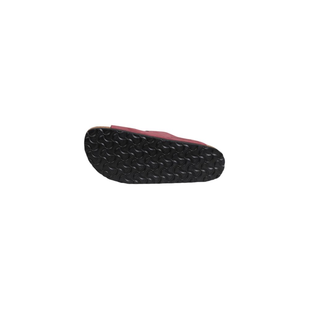 Pink Nubuc Leather Sandal
