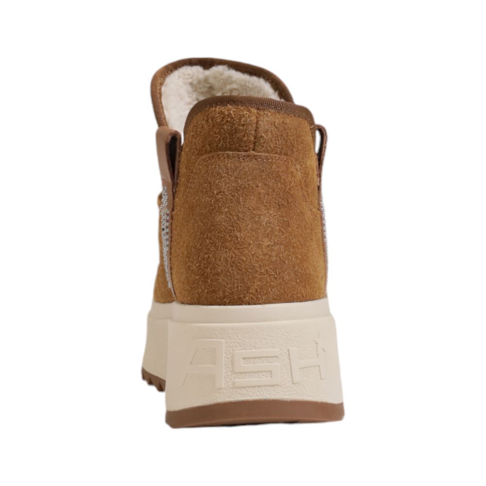 Brown Suede Leather Boot