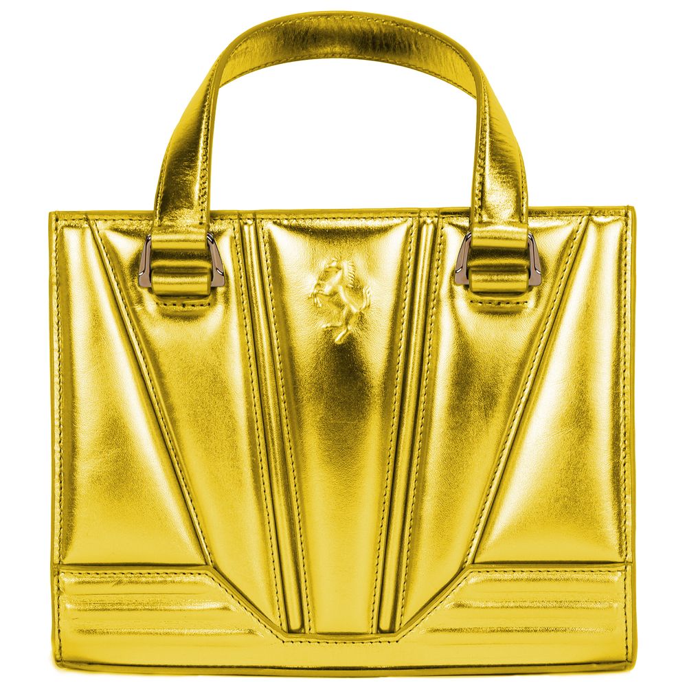 Yellow Leather Handbag