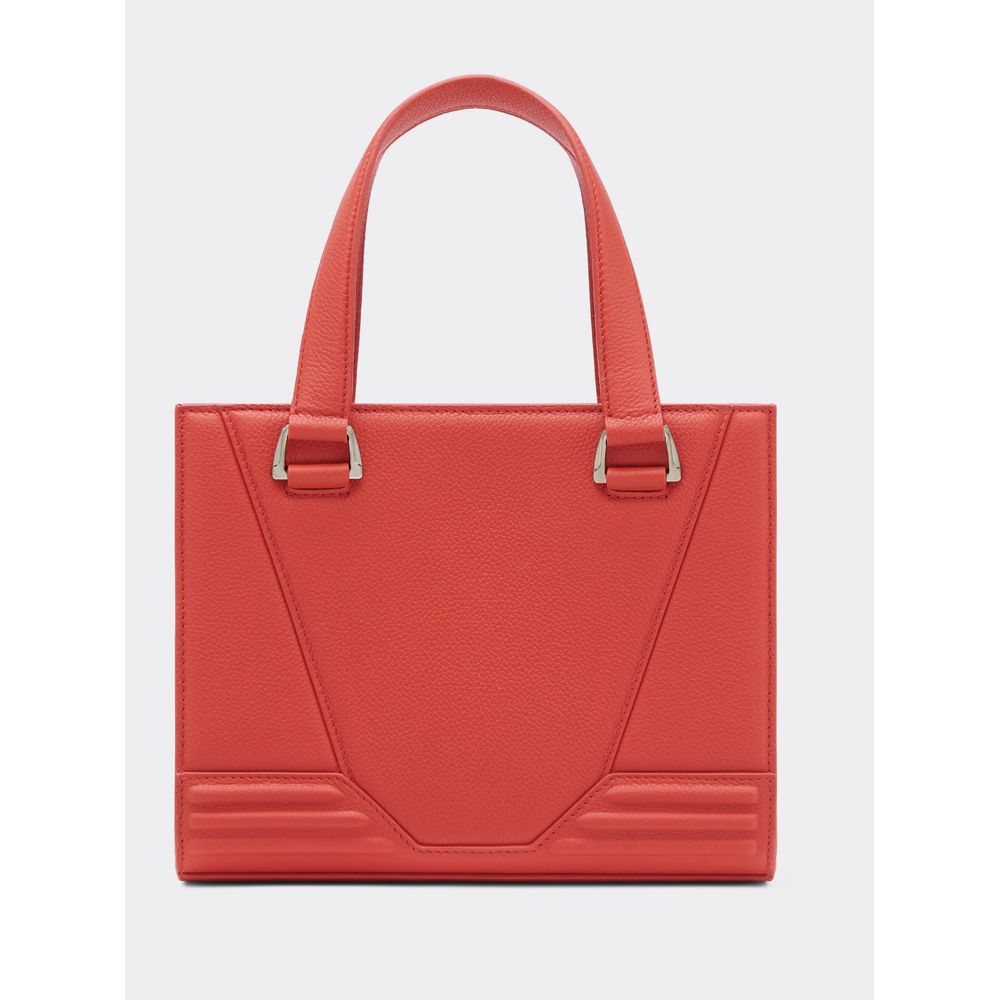 Red Leather Handbag