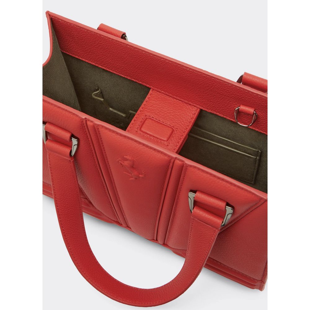 Red Leather Handbag