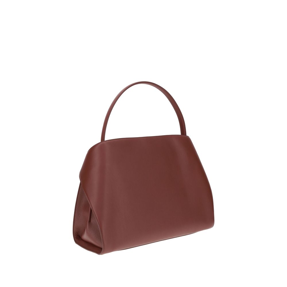 Leather Top Handbag