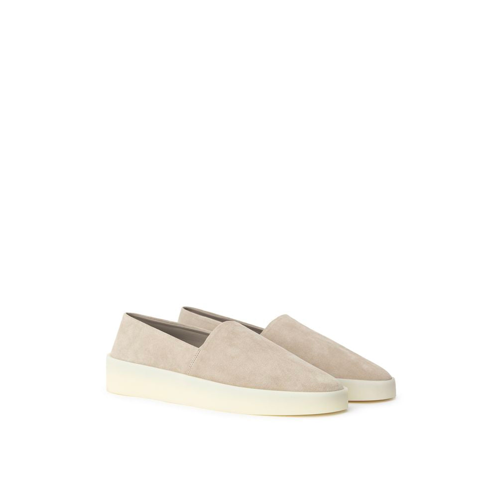 Gray Leather Loafer