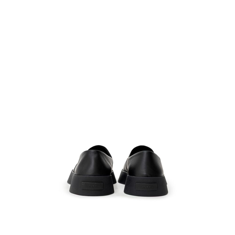 Black Leather Loafer