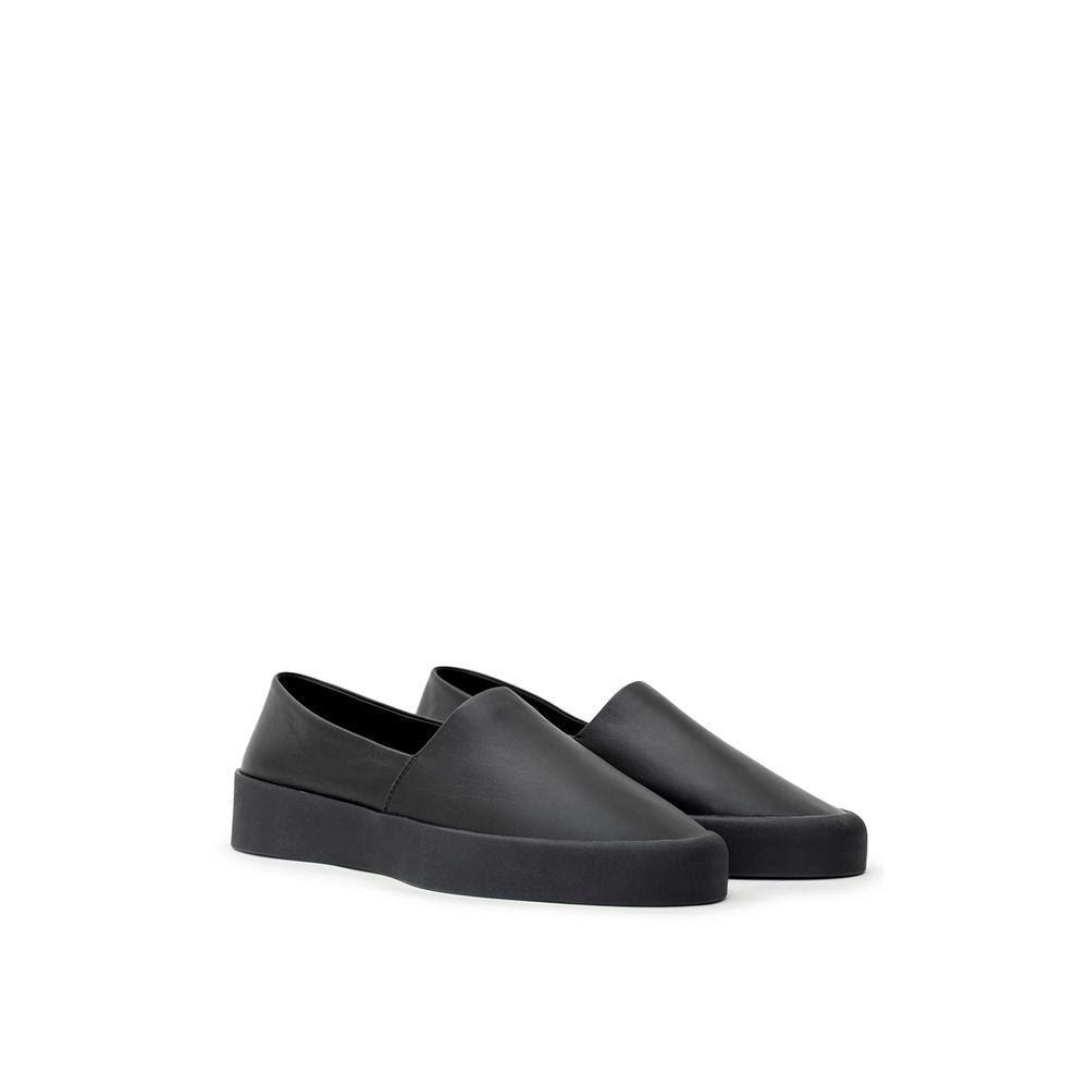 Black Leather Loafer