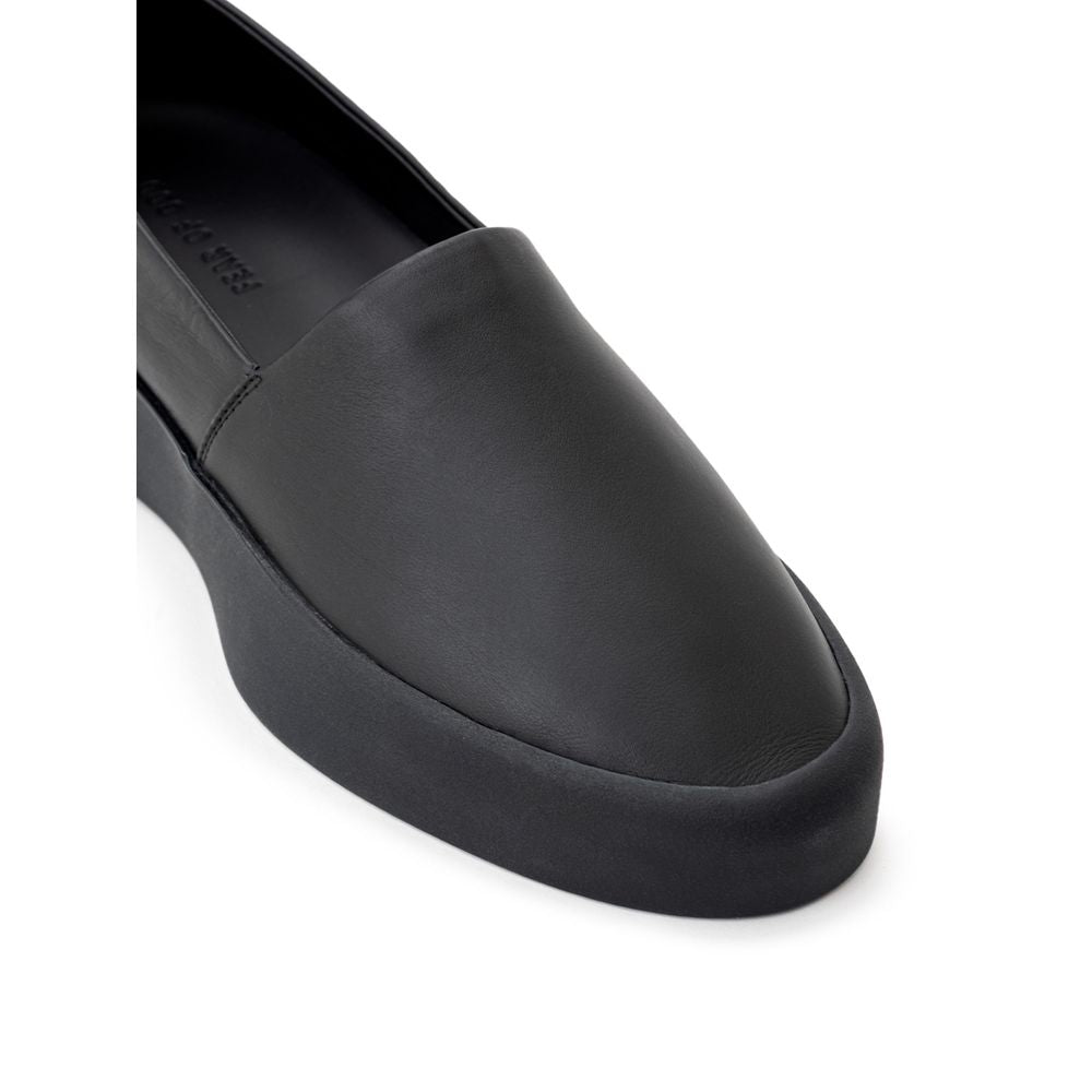 Black Leather Loafer