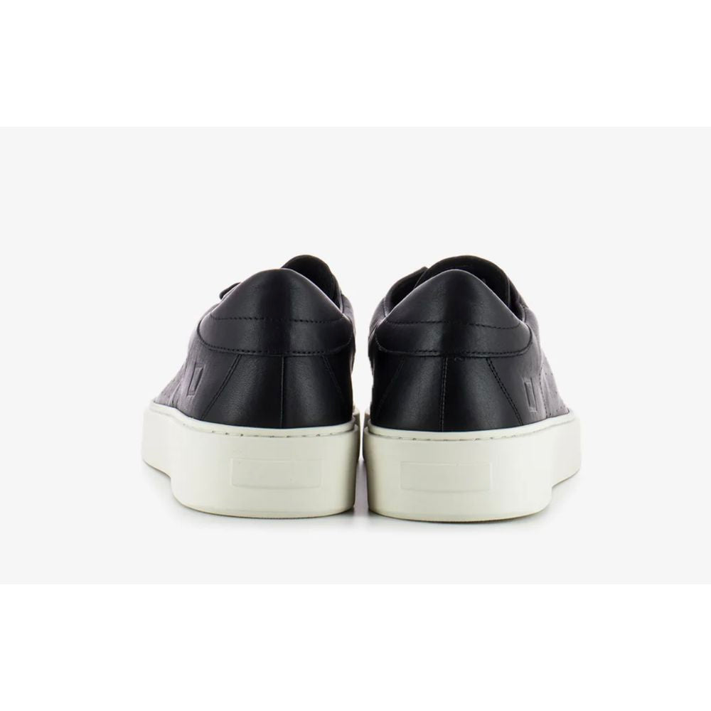 Black Leather Sneaker