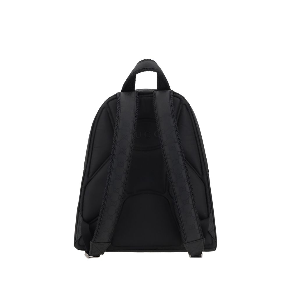 GG Pattern Nylon Backpack