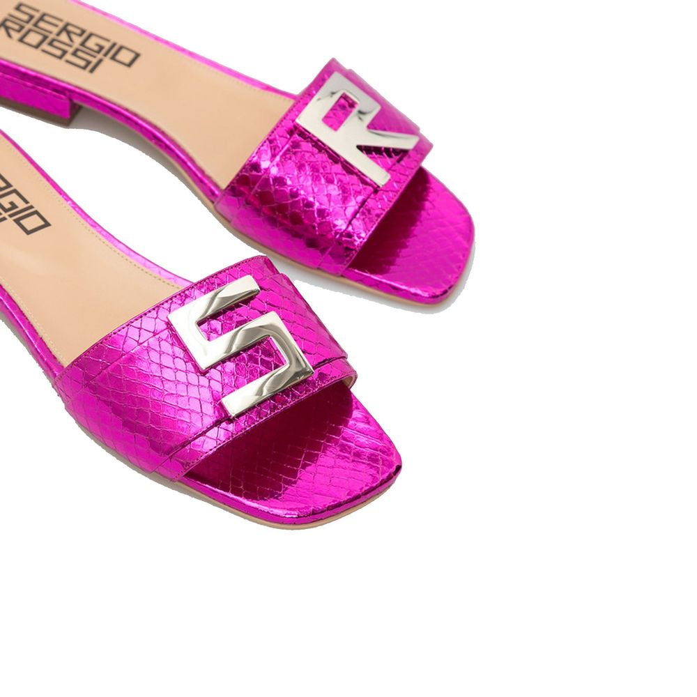 Multicolor Calfskin Sandals