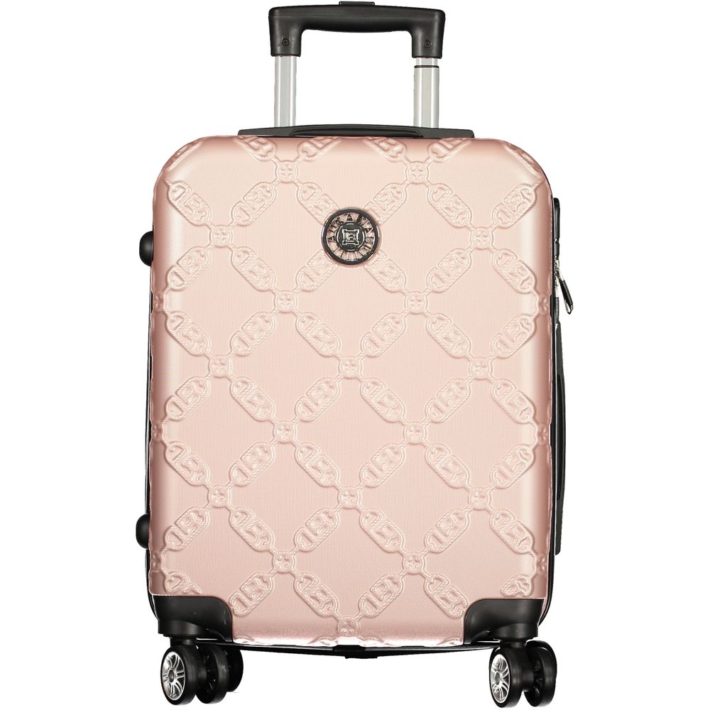 Pink Polyethylene Luggage And Travel