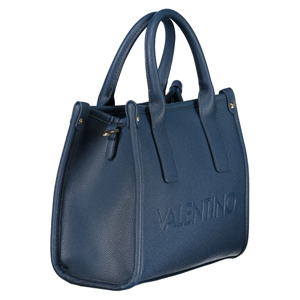 Blue Polyethylene Handbag