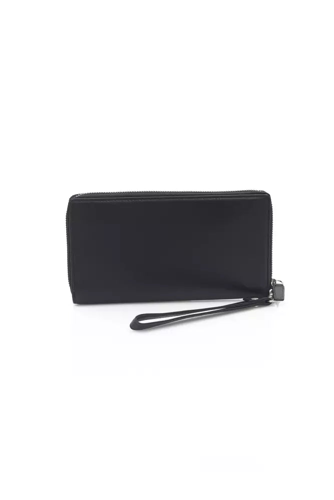 Black Calfskin Men Wallet
