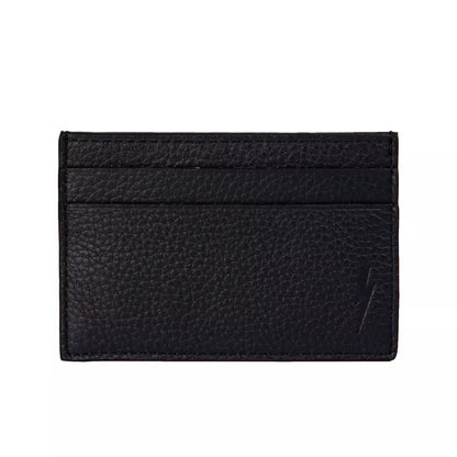 Black Leather Men's Wallet