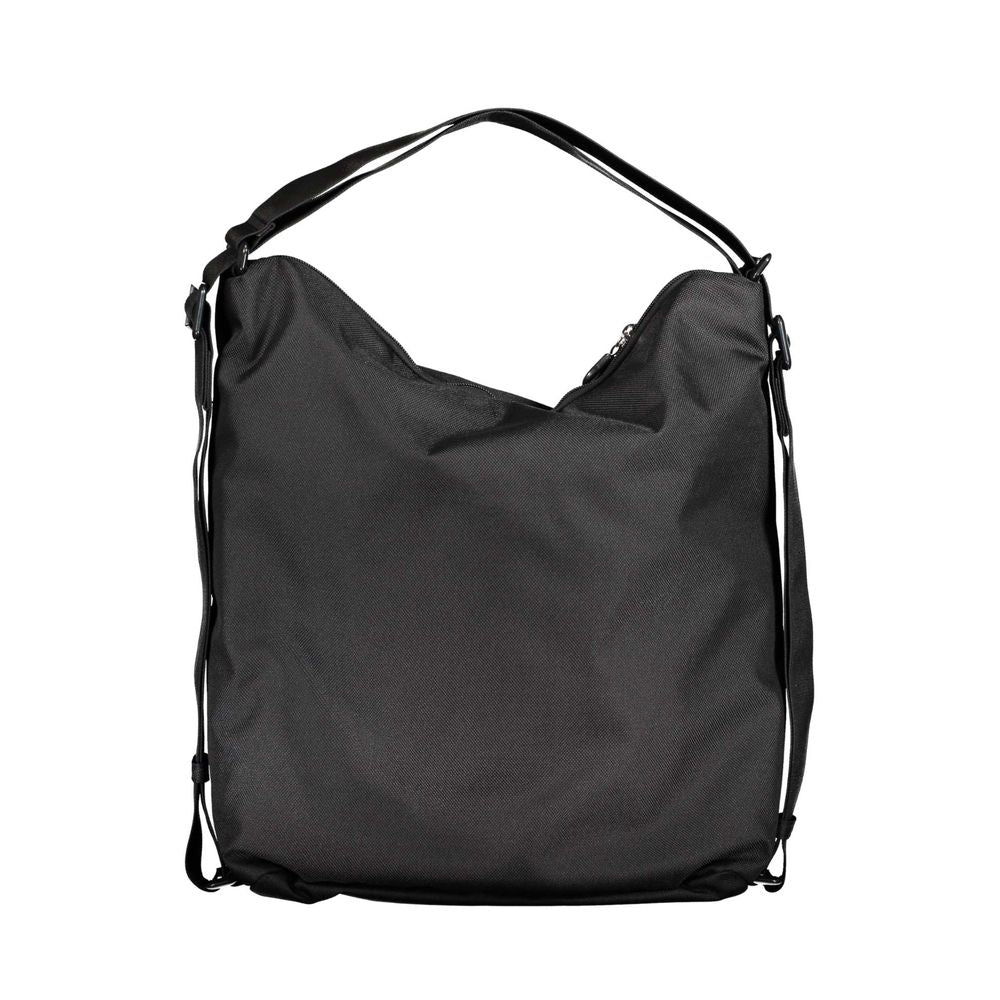 Black Polyester Shoulder bag