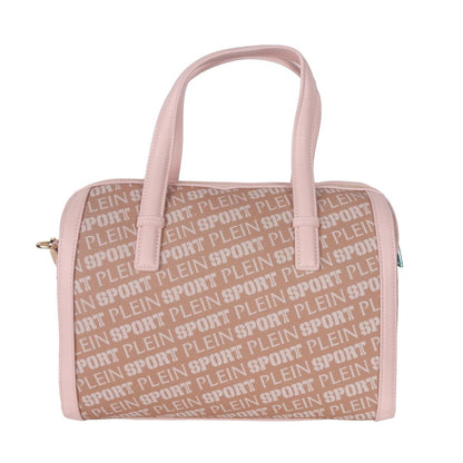 Pink Polyamide Women Crossbody Bag