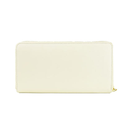 White Calfskin Women Wallet