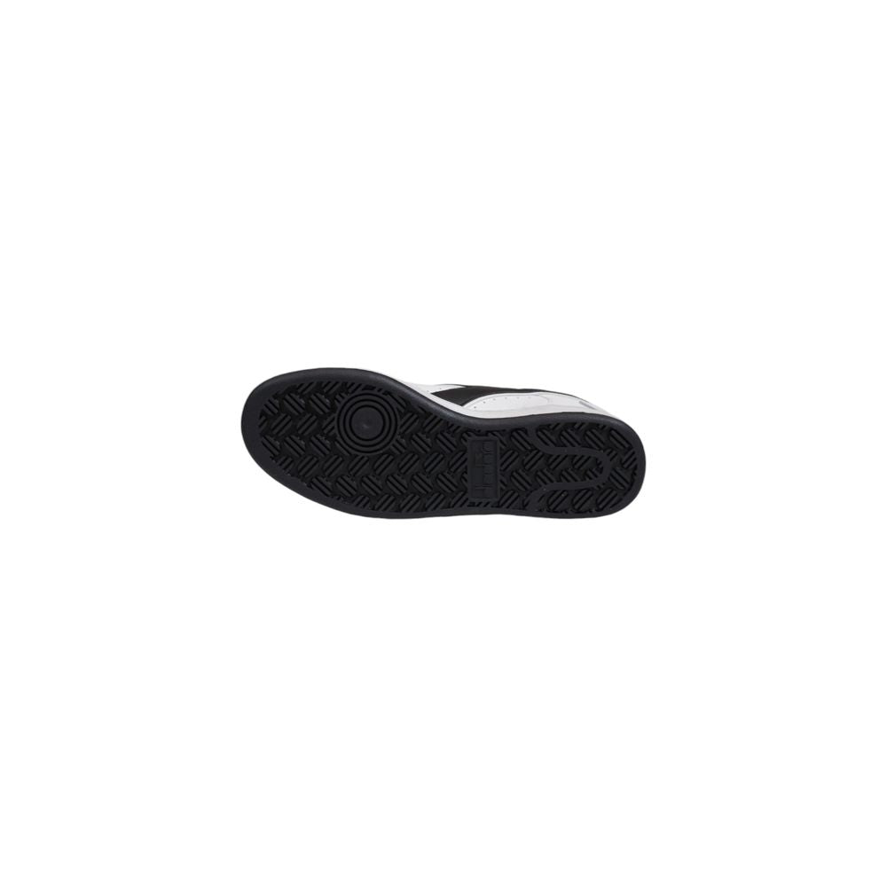 Black And White Leather Sneaker