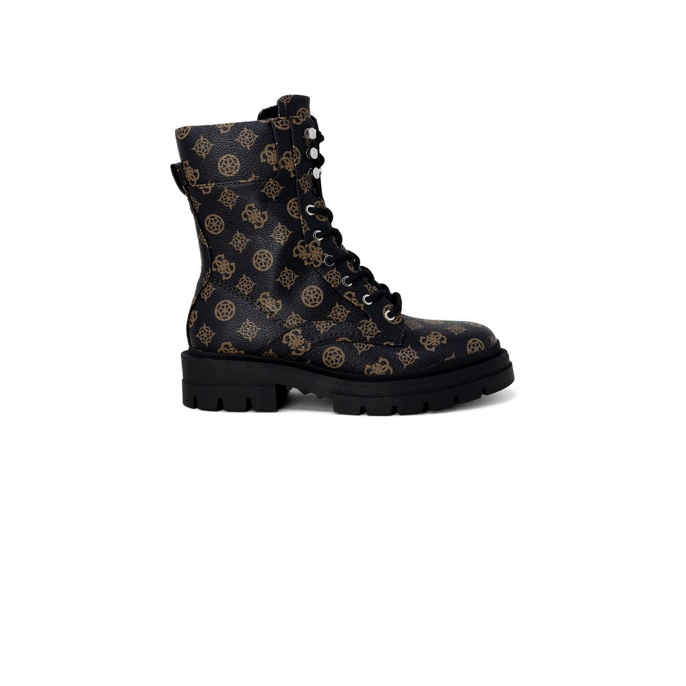 Brown Artificial Leather Boot