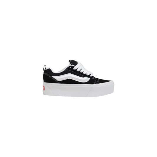 Black And White Suede Leather Sneaker