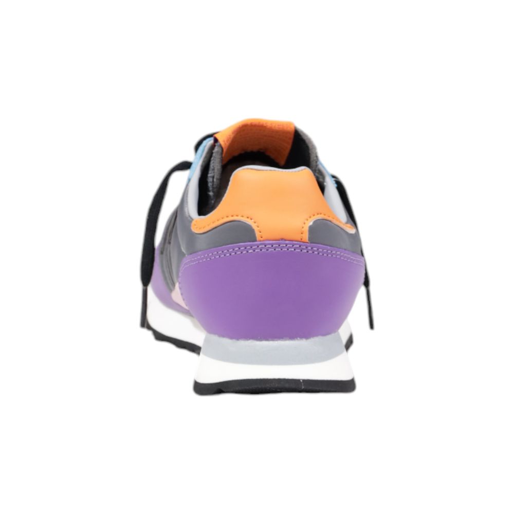 Purple Suede Leather Sneaker