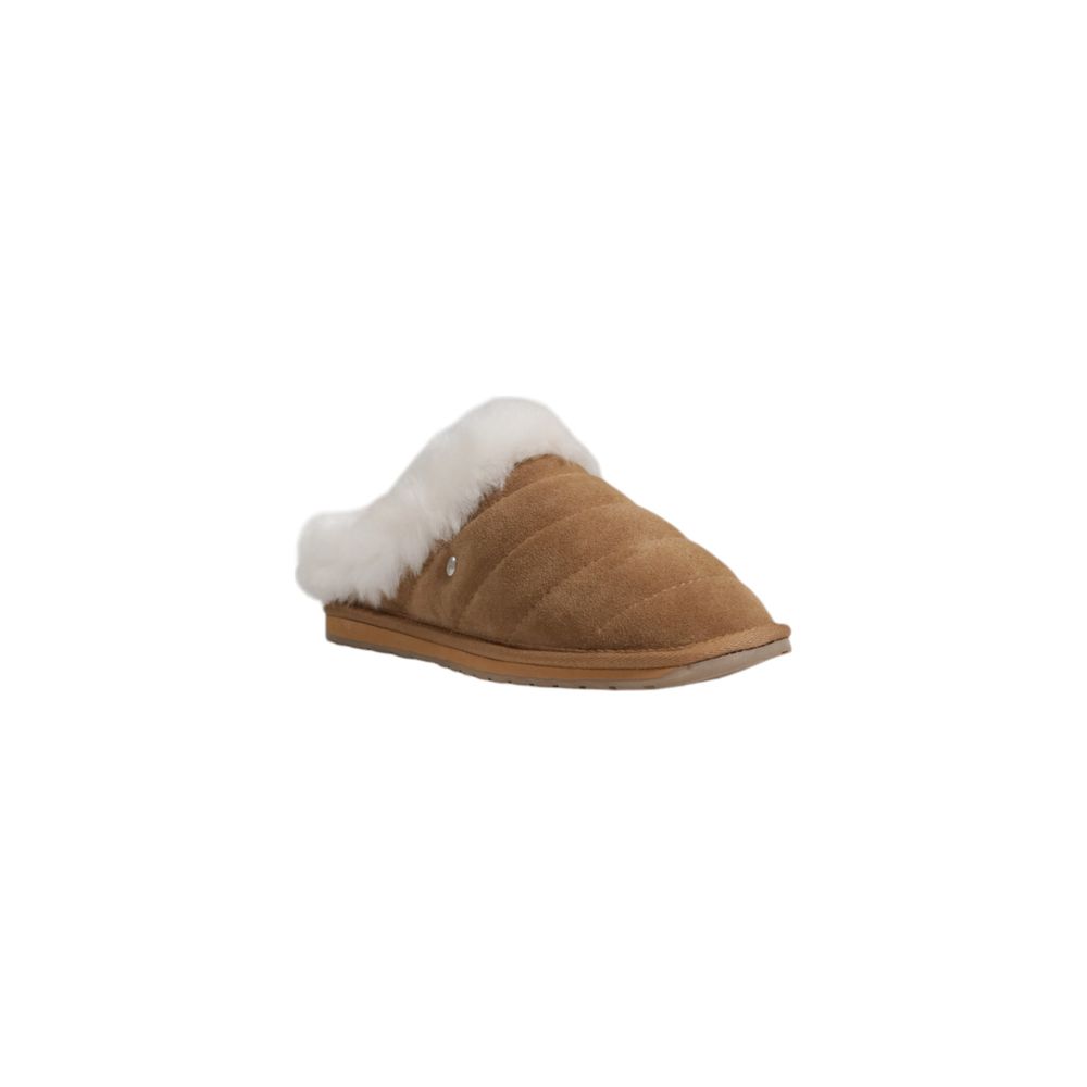 Brown Suede Leather Slippers