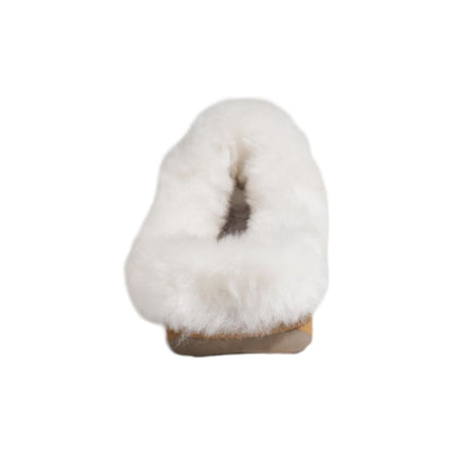 Brown Suede Leather Slippers