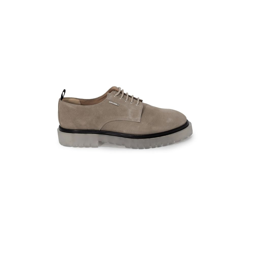 Beige Polyethylene Oxfords And Derby