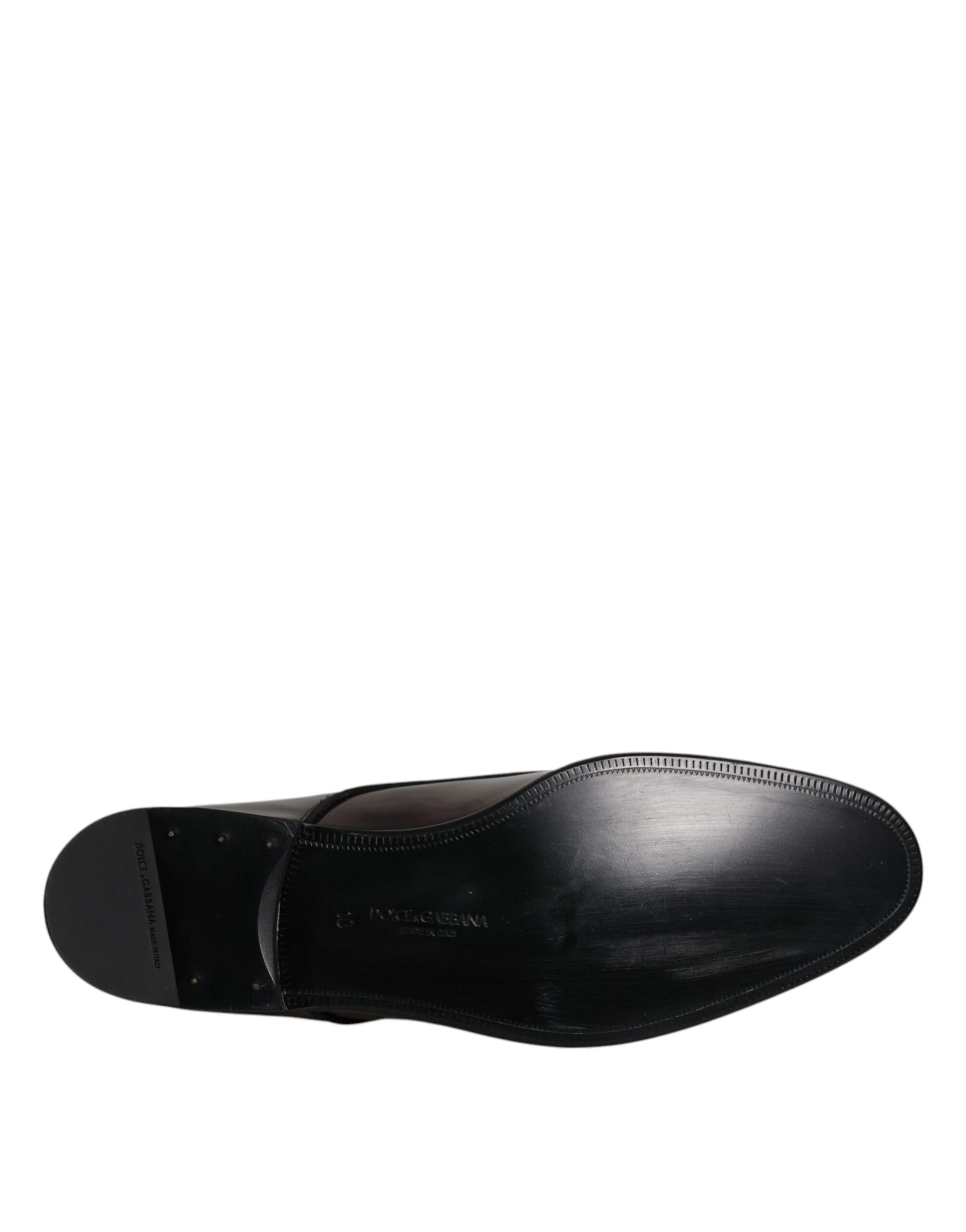 Peacock Patent Leather Derby Men Dress Shoes