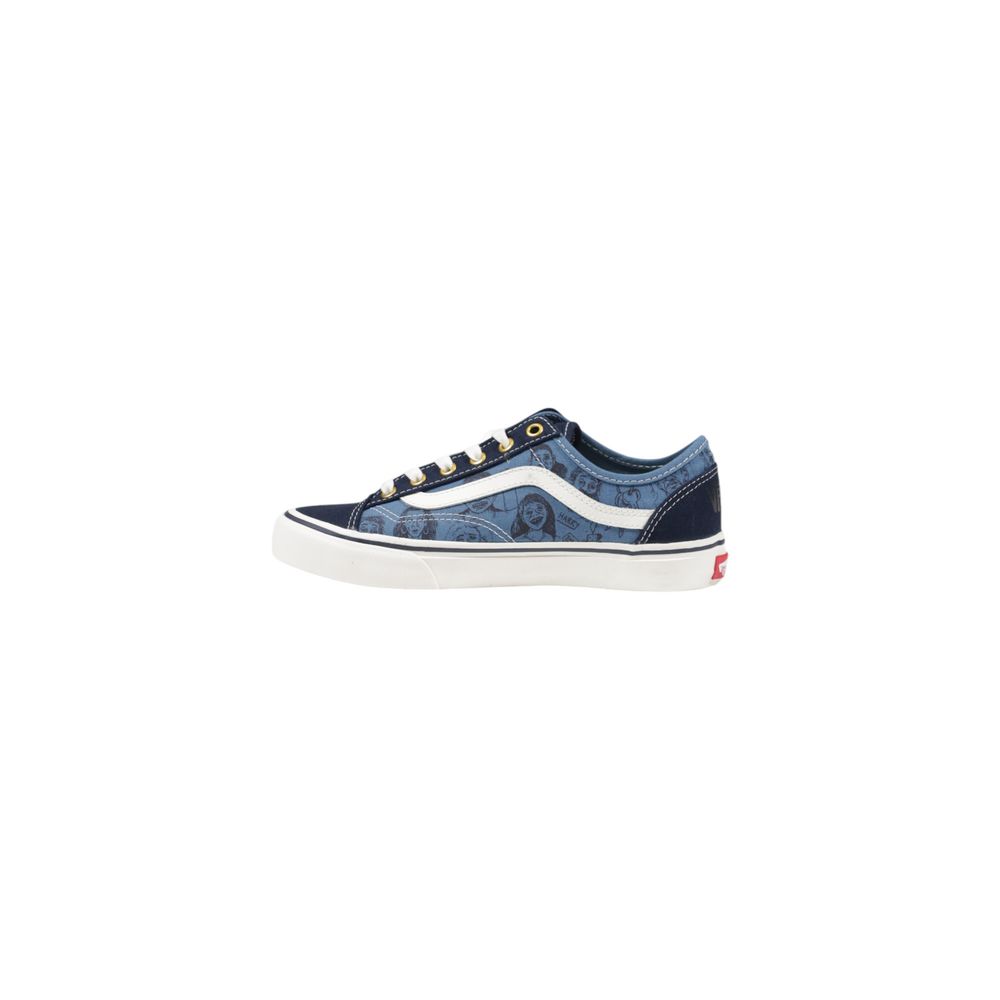 Blue Suede Leather Sneaker