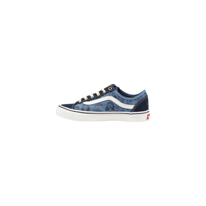 Blue Suede Leather Sneaker