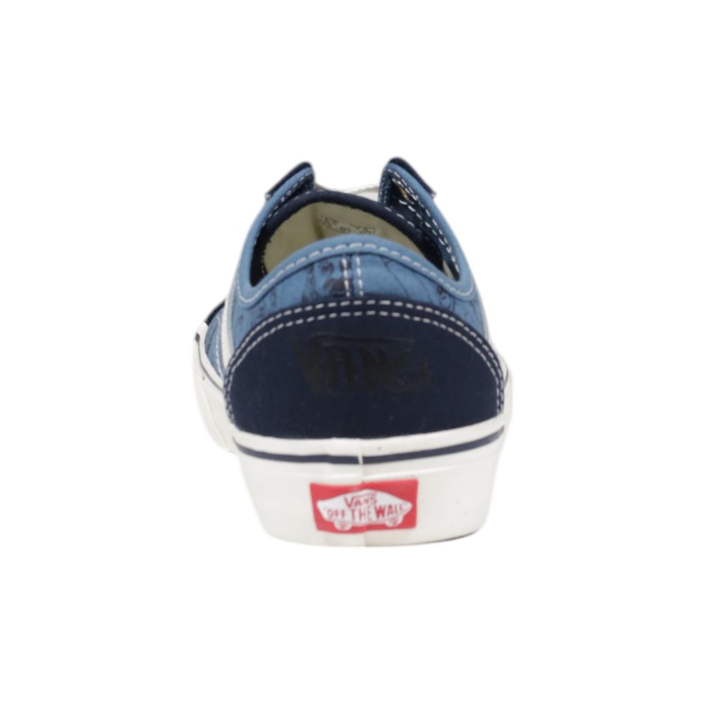 Blue Suede Leather Sneaker