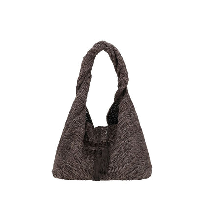 Raffia Shoulder Bag