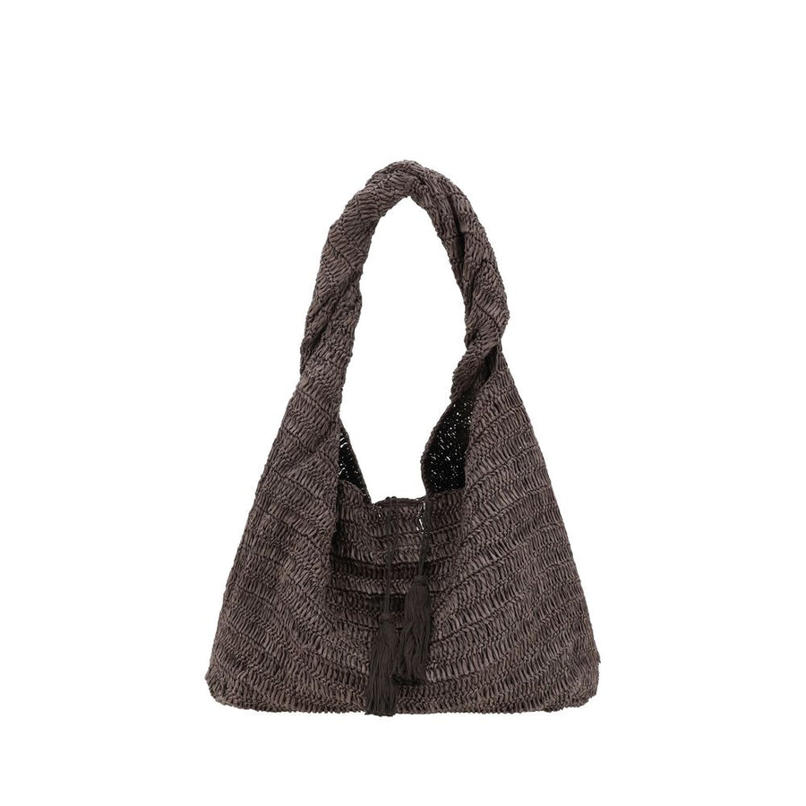 Raffia Shoulder Bag