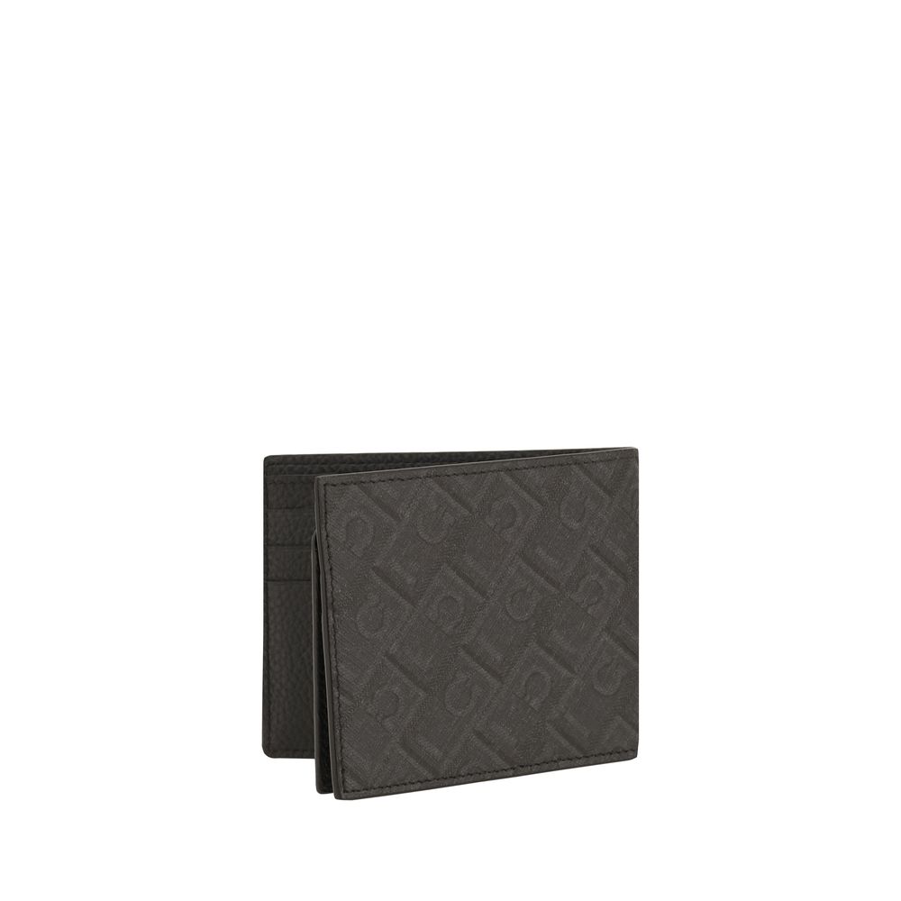 Gancini pattern leather Wallet