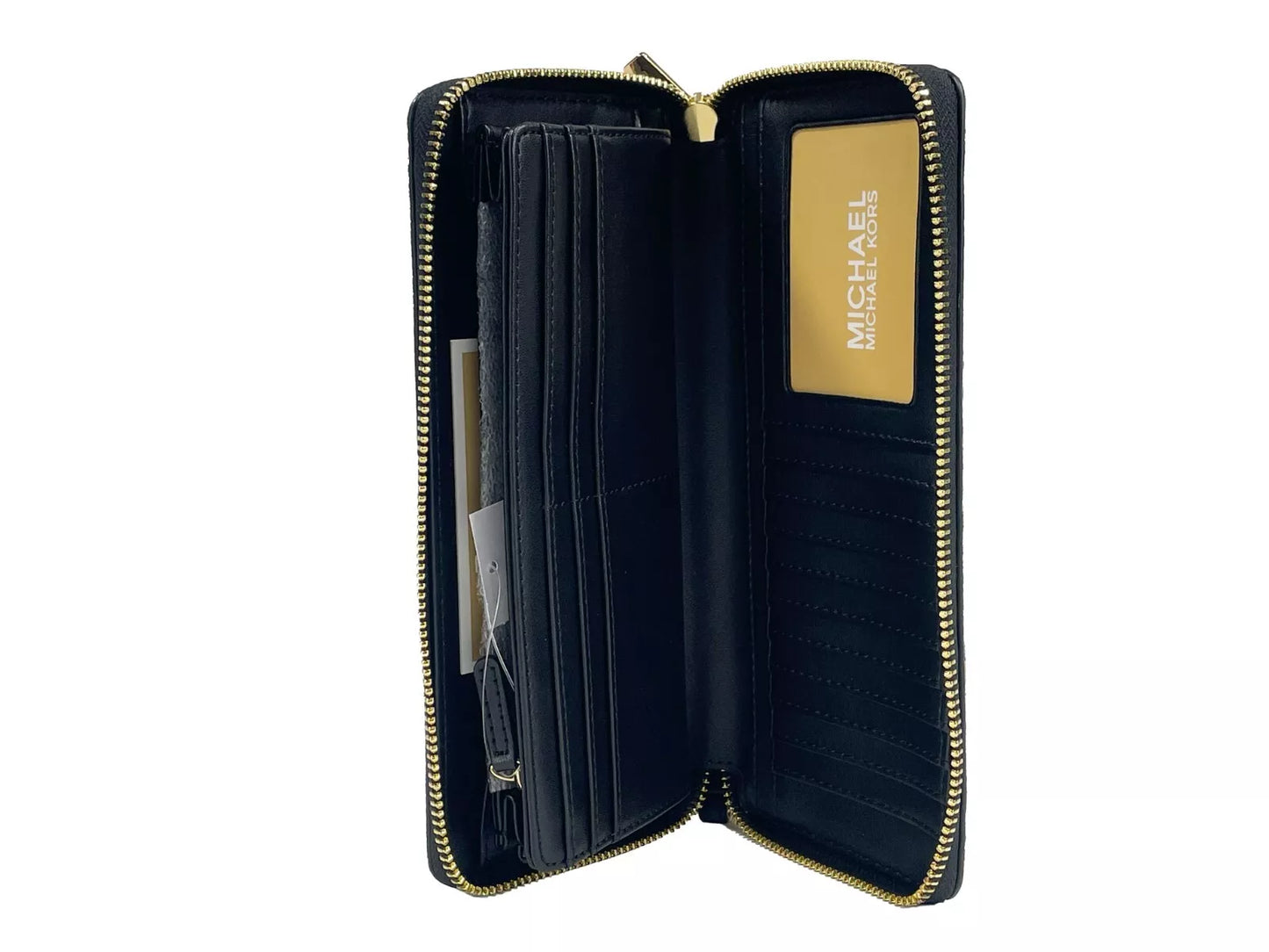 Jet Set Animal Print Continental Wristlet Wallet