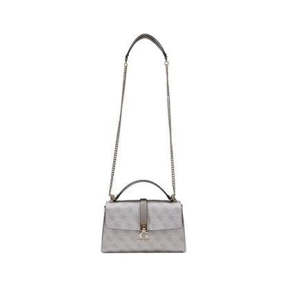 Gray Polyethylene Handbag