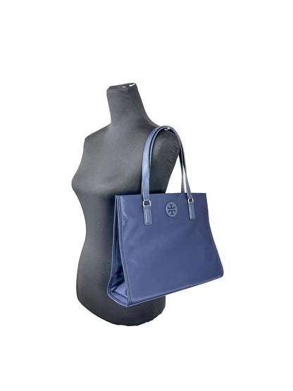 Navy Ella Small Nylon Tote Bag Purse 160633