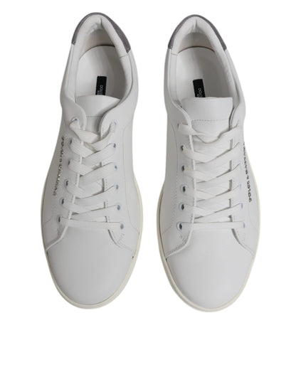 White Suede Leather Low Top Sneakers Shoes