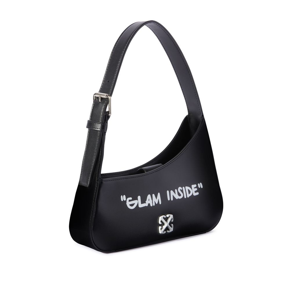 Black Leather Crossbody Bag