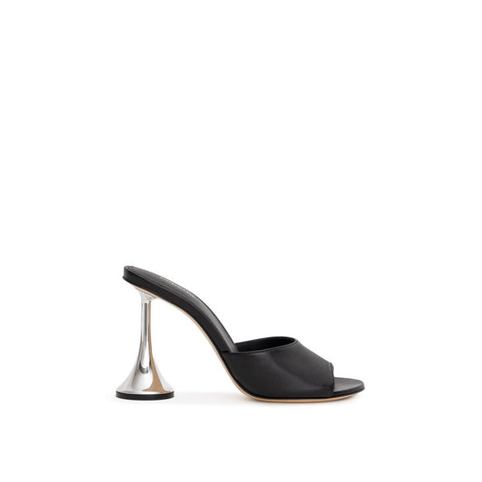 Black Leather Sandal