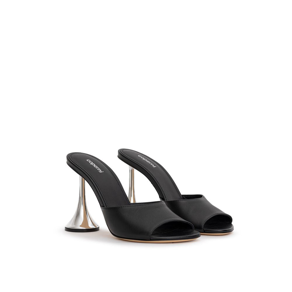 Black Leather Sandal