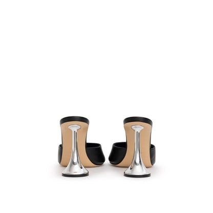 Black Leather Sandal