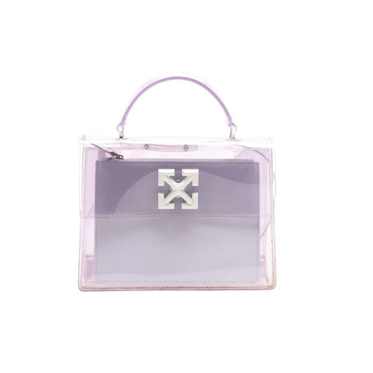 White Pvc Crossbody Bag
