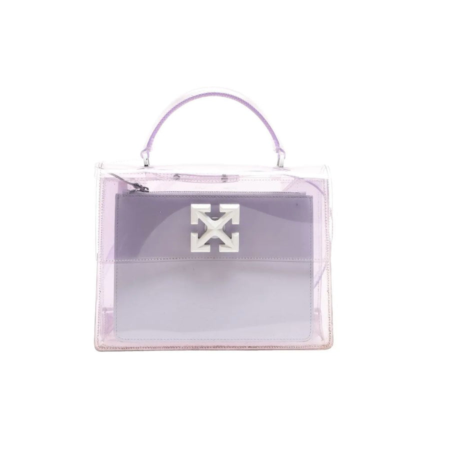 White Pvc Crossbody Bag