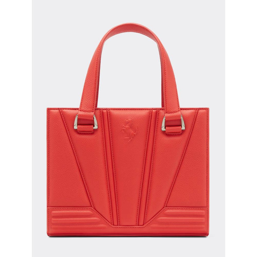 Red Leather Handbag