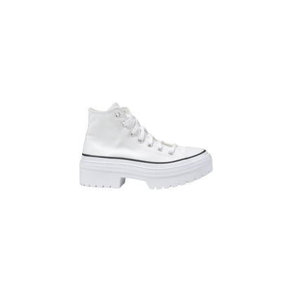 White Fabric Sneaker