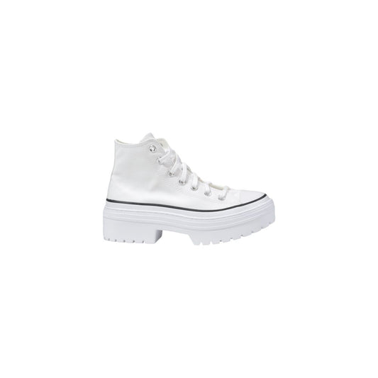 White Fabric Sneaker